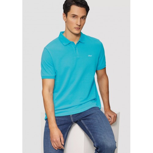 Πόλο s.Oliver 2138262 6259 Pastel Turquoise
