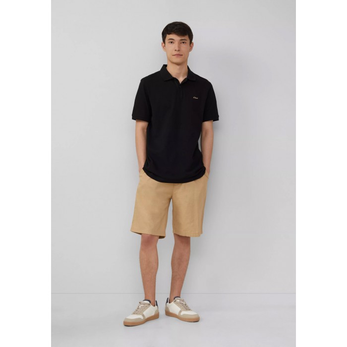 Πόλο s.Oliver 2165620 99D2 Black Polo