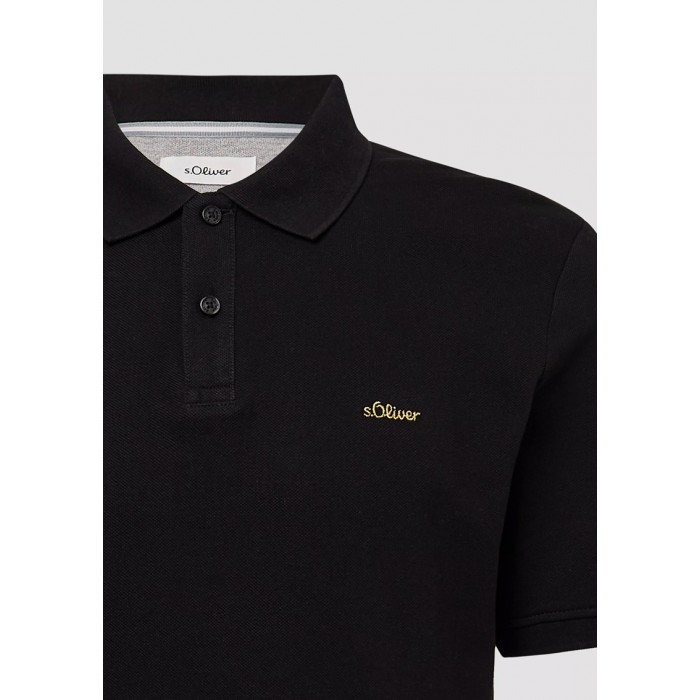 Πόλο s.Oliver 2165620 99D2 Black Polo