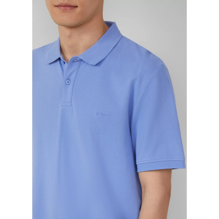 Πόλο s.Oliver 2165620 5363 Sky Blue Polo
