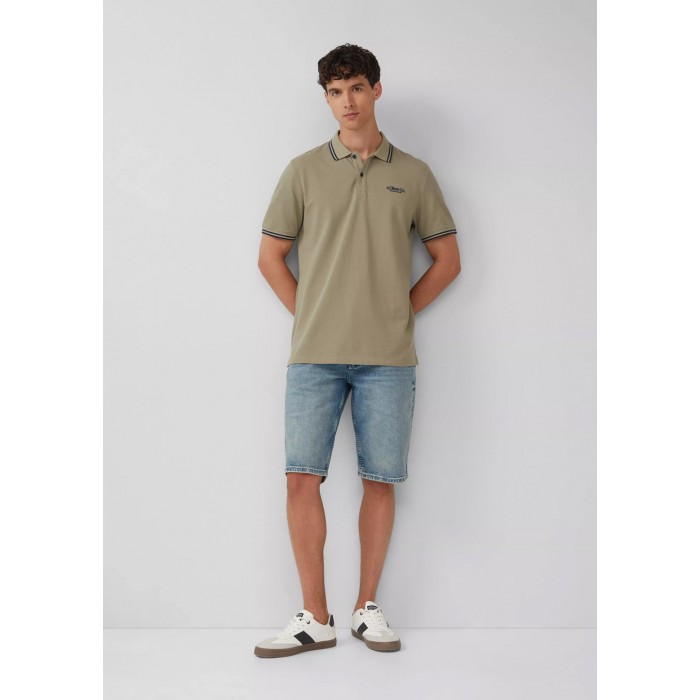 Πόλο s.Oliver 2166843 7880 Olive Polo