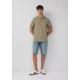 Πόλο s.Oliver 2166843 7880 Olive Polo