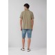 Πόλο s.Oliver 2166843 7880 Olive Polo