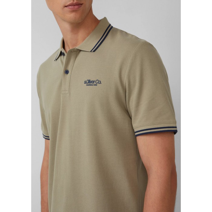 Πόλο s.Oliver 2166843 7880 Olive Polo