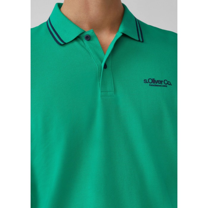 Πόλο s.Oliver 2166843 7595 Green Polo