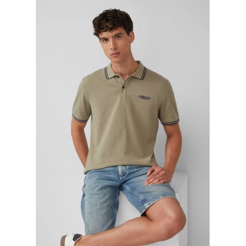 Πόλο s.Oliver 2166843 7880 Olive Πόλο s.Oliver 2166843 7880 Olive
