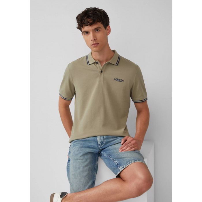 Πόλο s.Oliver 2166843 7880 Olive Polo Πόλο s.Oliver 2166843 7880 Olive Polo