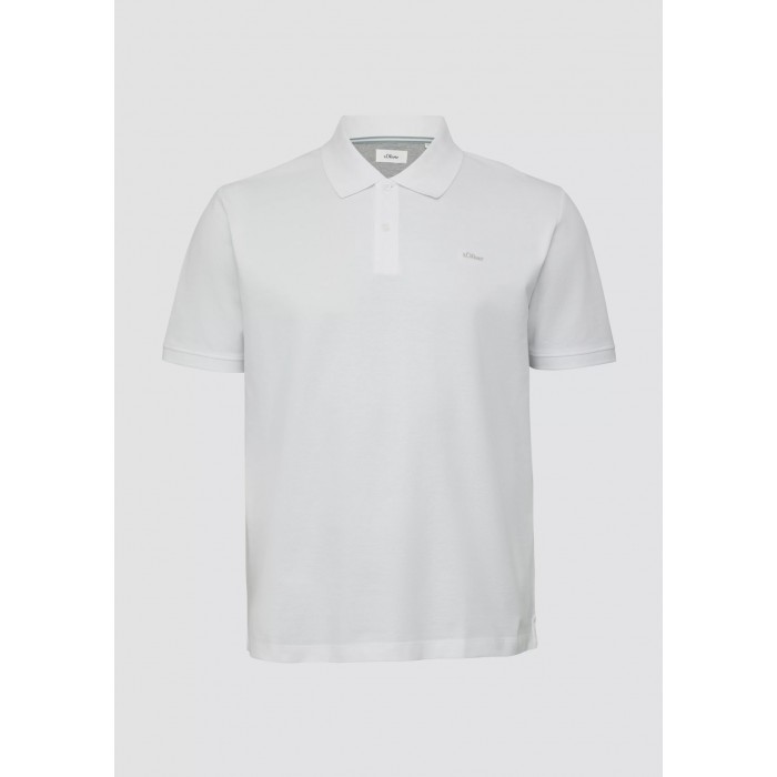 Πόλο s.Oliver 2164768 01D2 White Silver Polo