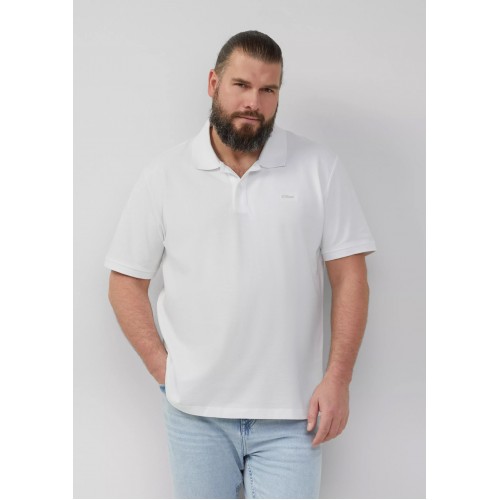 Πόλο s.Oliver 2164768 01D2 White Silver