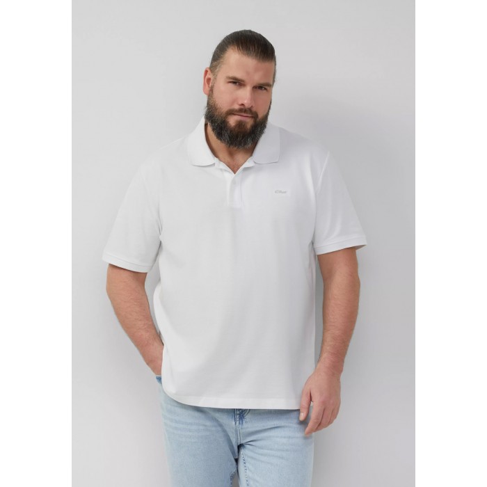 Πόλο s.Oliver 2164768 01D2 White Silver Polo