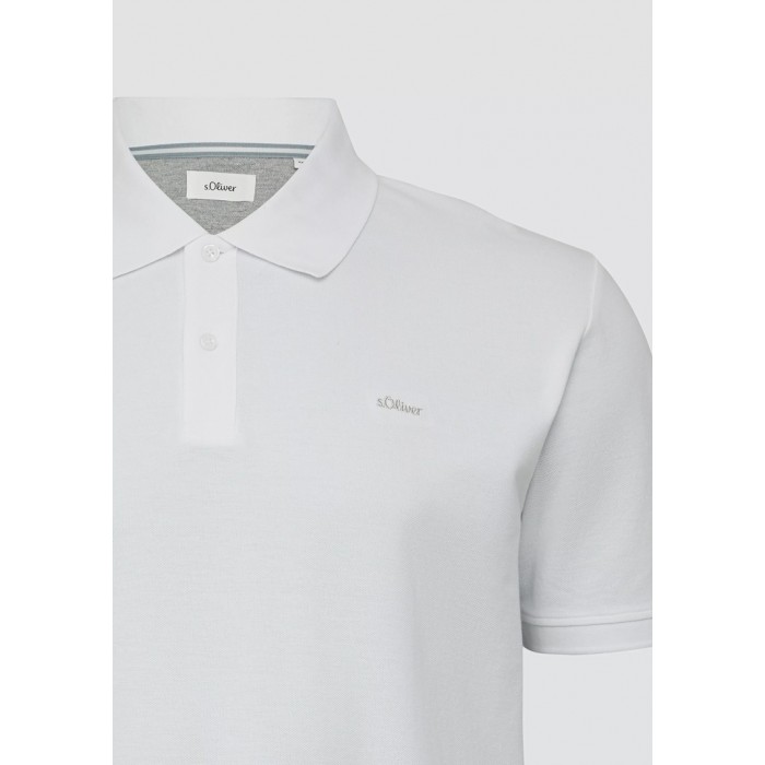 Πόλο s.Oliver 2164768 01D2 White Silver Polo