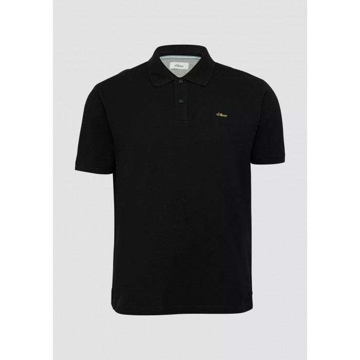 Πόλο s.Oliver 2164768 99D2 Black Gold Polo