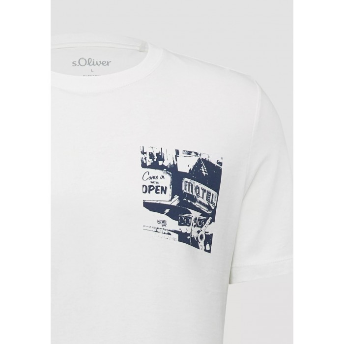 Μπλούζα s.Oliver 2163095 01D2 White T-Shirt