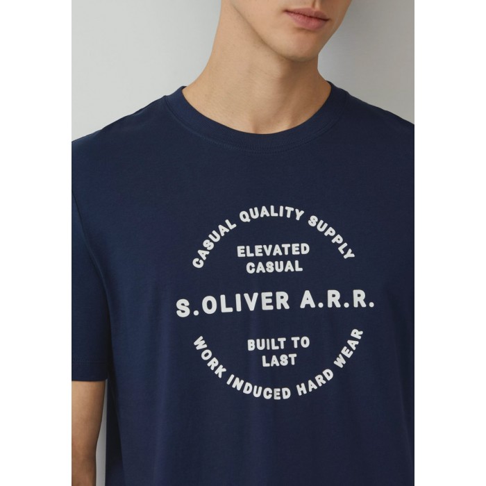 Μπλούζα s.Oliver 2163095 58D1 Deep Blue T-Shirt