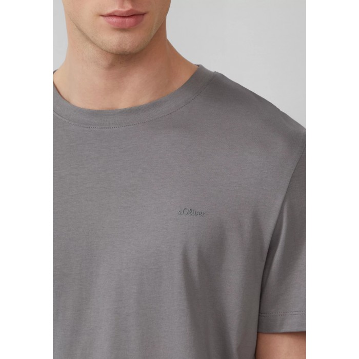 Μπλούζα Μονόχρωμη s.Oliver 2163473 9467 Grey T-Shirt