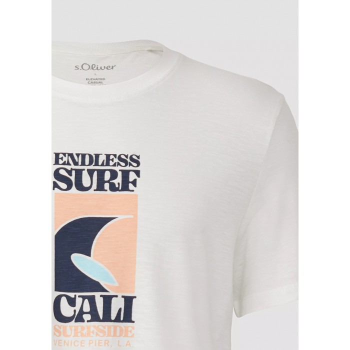 Μπλούζα s.Oliver 2165609 01D1 White T-Shirt