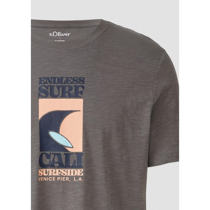 Μπλούζα s.Oliver 2165609 94D1 Grey T-Shirt