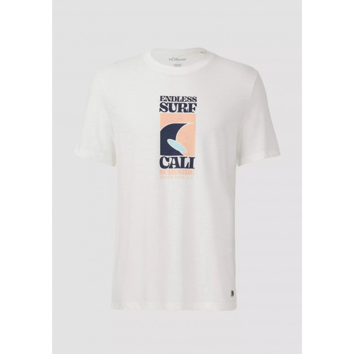 Μπλούζα s.Oliver 2165609 01D1 White T-Shirt