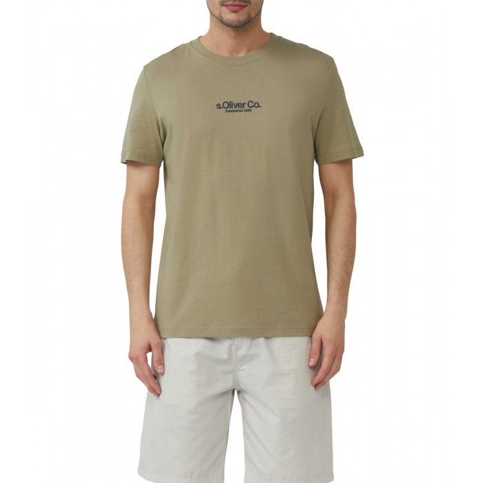 Μπλούζα s.Oliver 2166827 78D1 Olive T-Shirt
