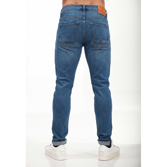 Jean Blue Craft Elton 126.MD701.227.03 Medium Blue Παντελόνια