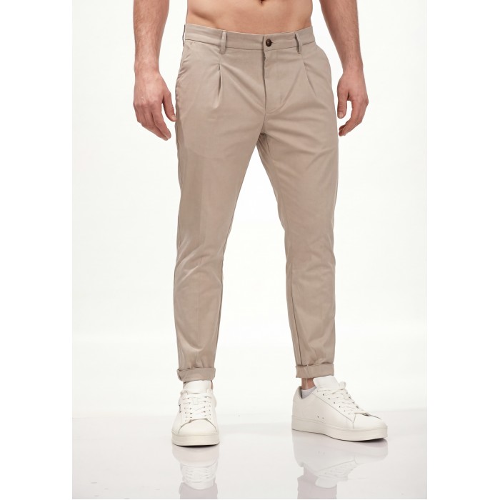Παντελόνι Blue Craft Matteo 126.MW708.194.092 Stone Παντελόνια