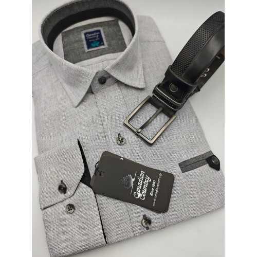 Πουκάμισο Canadian Country 630-6 Grey