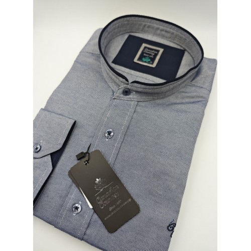 Πουκάμισο Canadian Country 545-6 Grey-Navy