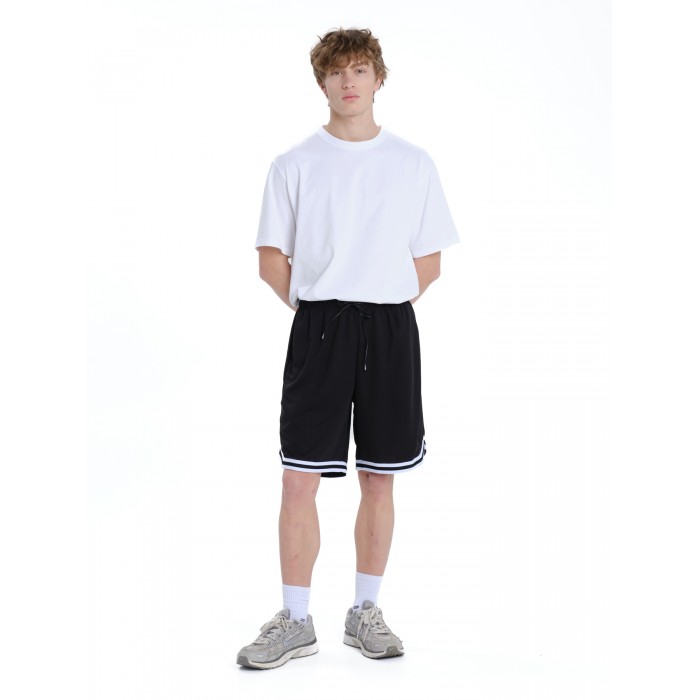 Βερμούδα Men's Basketball Shorts Emerson 261.EM241.01 BLACK Βερμούδες