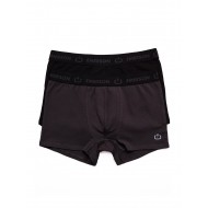 2 Boxers Men Underwear Emerson 221.EM06.06 Black-Dark Grey