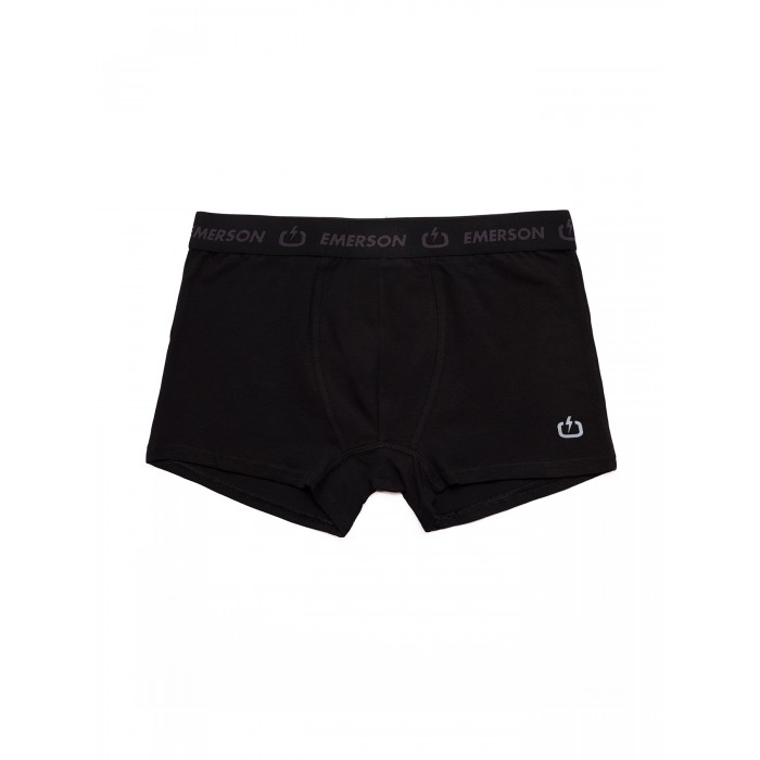 2 Boxers Men Underwear Emerson 221.EM06.06 Black-Dark Grey Αξεσουάρ