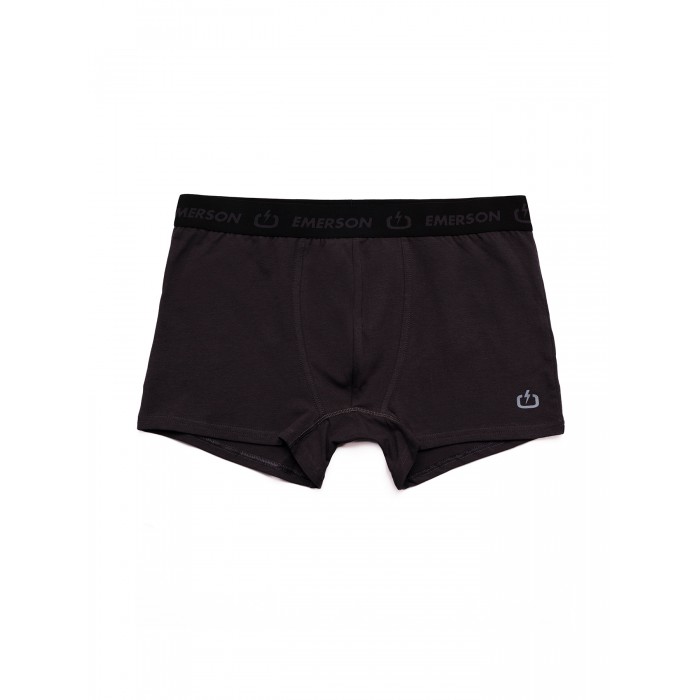 2 Boxers Men Underwear Emerson 221.EM06.06 Black-Dark Grey Αξεσουάρ