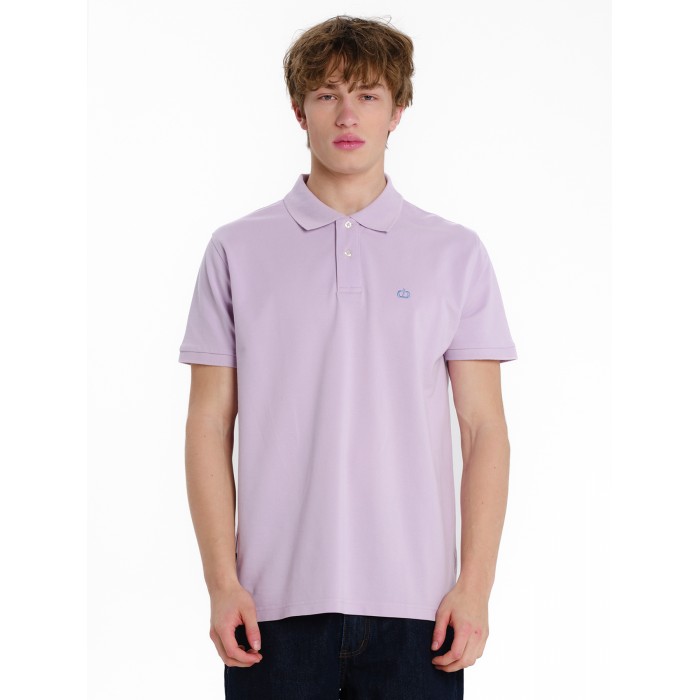 Πόλο Emerson 261.EM35.69 LAVENDER PINK Polo Πόλο Emerson 261.EM35.69 LAVENDER PINK Polo