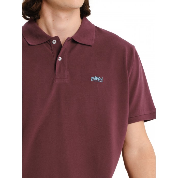 Πόλο Emerson 261.EM35.79 BEET RED Polo