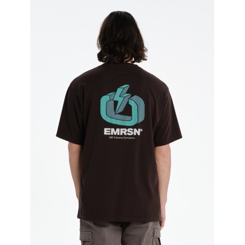 Μπλούζα Emerson 261.EM33.08 COFFEE BROWN