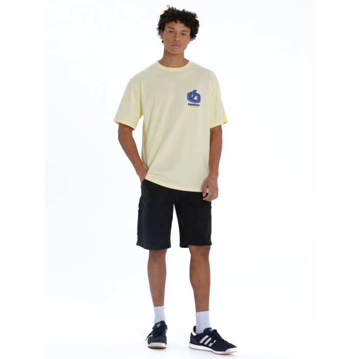 Μπλούζα Emerson 261.EM33.08 PALE YELLOW T-Shirt