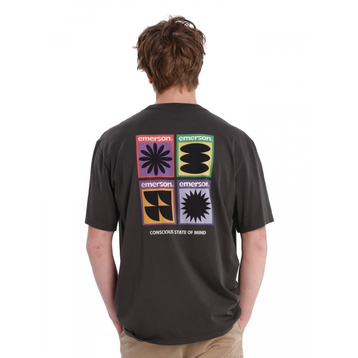 Μπλούζα Emerson 261.EM33.19 CHARCOAL T-Shirt