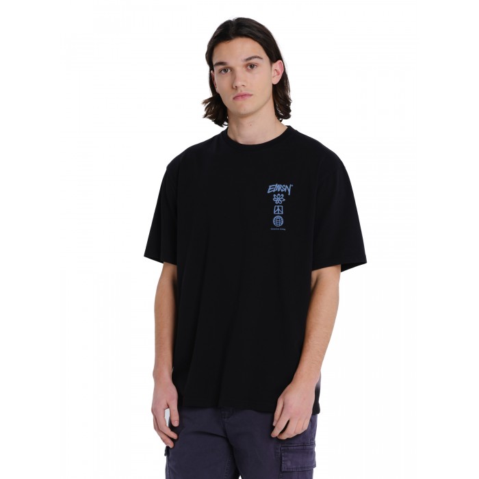 Μπλούζα Emerson 261.EM33.47 BLACK T-Shirt