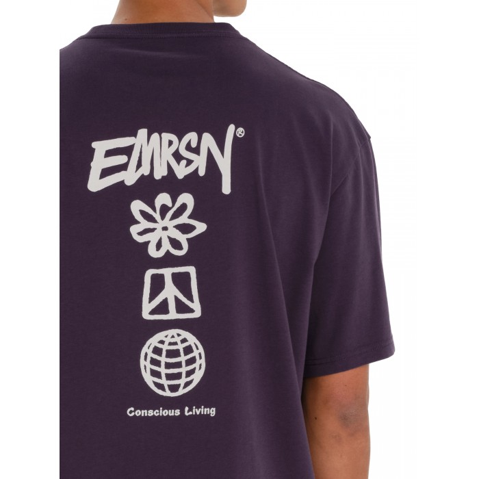 Μπλούζα Emerson 261.EM33.47 GRAPE PURPLE T-Shirt
