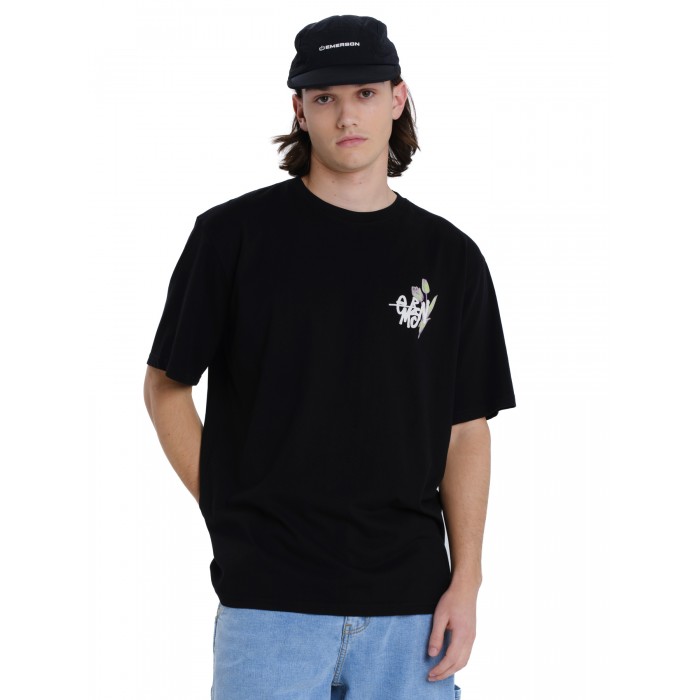 Μπλούζα Emerson 261.EM33.48 BLACK T-Shirt