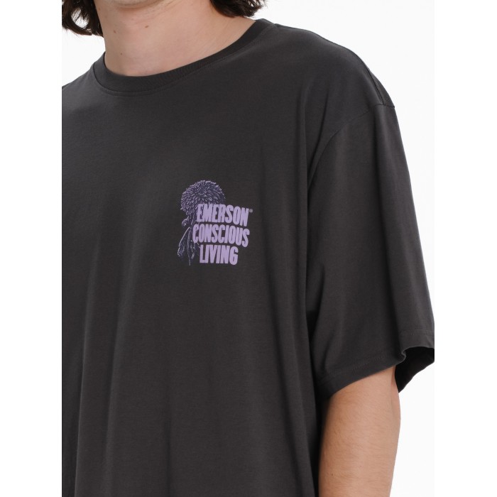 Μπλούζα Emerson 261.EM33.55 CHARCOAL T-Shirt Μπλούζα Emerson 261.EM33.55 CHARCOAL T-Shirt