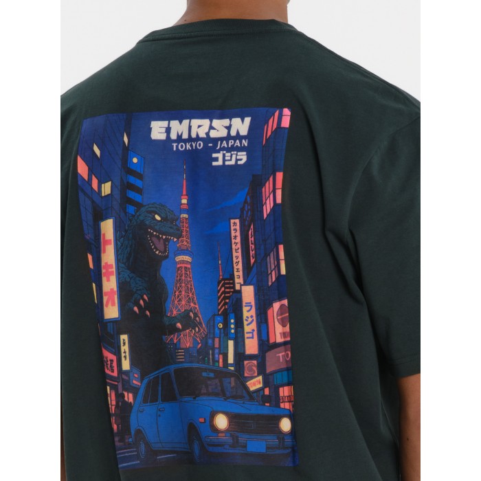 Μπλούζα Emerson 261.EM33.66 FOREST TEAL T-Shirt