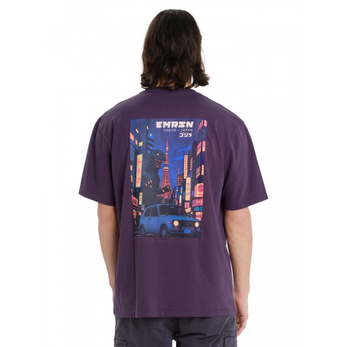 Μπλούζα Emerson 261.EM33.66 GRAPE PURPLE T-Shirt