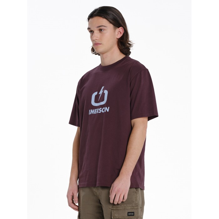 Μπλούζα Emerson 261.EM33.01 Wine T-Shirt