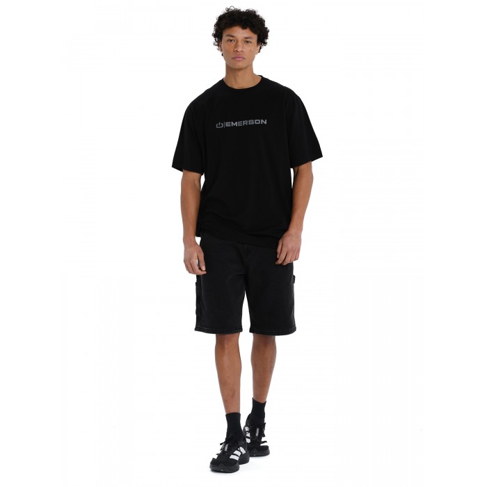 Μπλούζα Emerson 261.EM33.03 Black T-Shirt