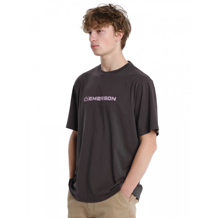 Μπλούζα Emerson 261.EM33.03 CHARCOAL T-Shirt
