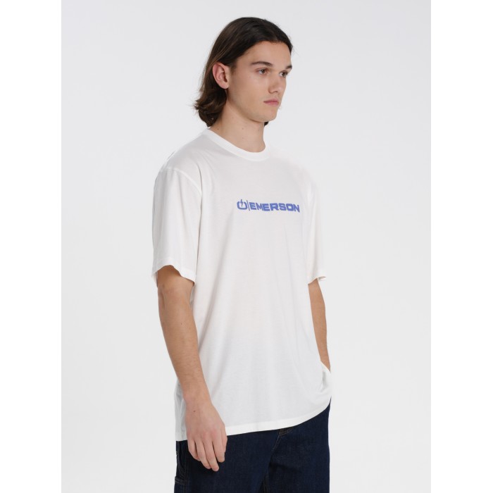 Μπλούζα Emerson 261.EM33.03 FROSTY WHITE T-Shirt