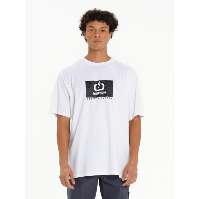 Μπλούζα Emerson 261.EM33.10 White T-Shirt