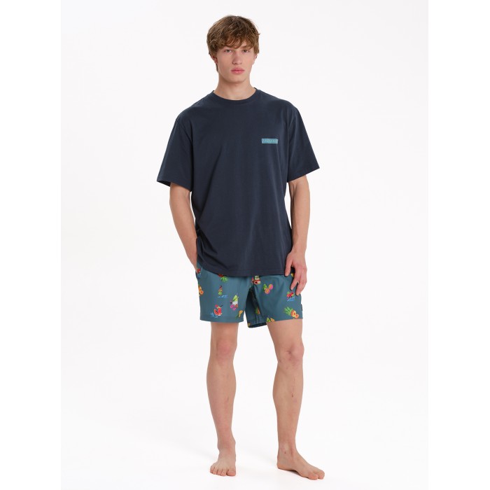 Μπλούζα Emerson 261.EM33.16 DUSKY BLUE T-Shirt