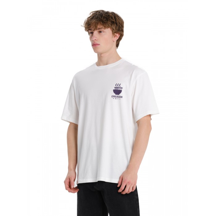 Μπλούζα Emerson 261.EM33.23 Frosty White T-Shirt