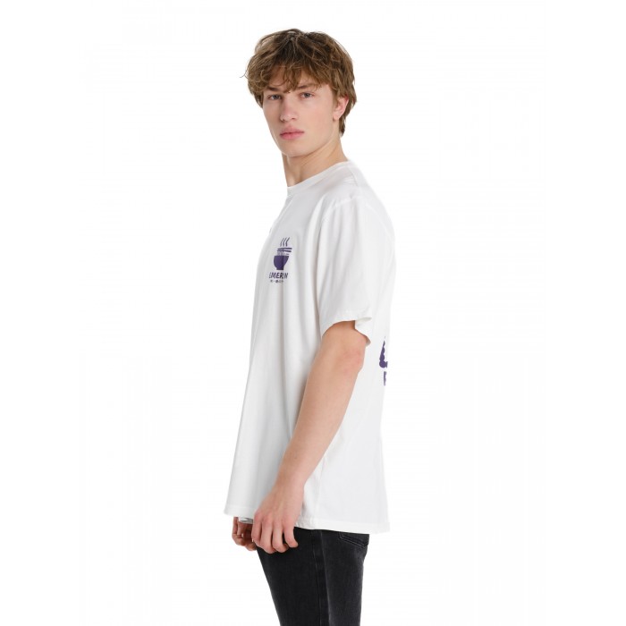 Μπλούζα Emerson 261.EM33.23 Frosty White T-Shirt